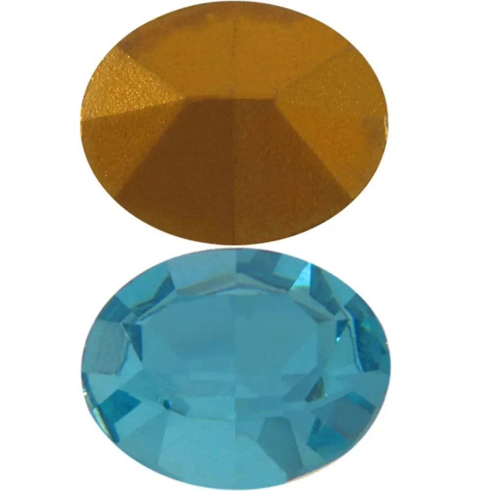 12x10 Aquamarine Ovals #4210 Swarovski  93pc